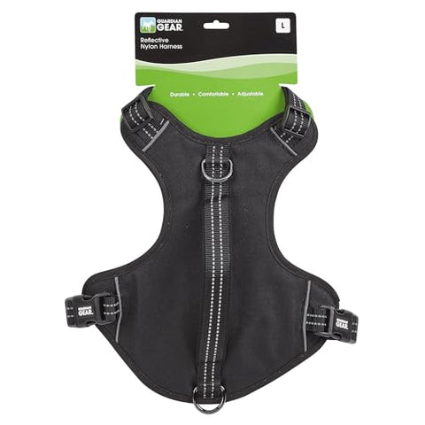 Guardian Gear GG Reflective Nylon Harness XS Blk