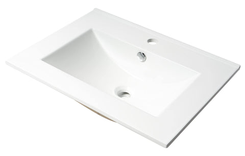 ALFI brand ABC803 Bathroom Sink, White