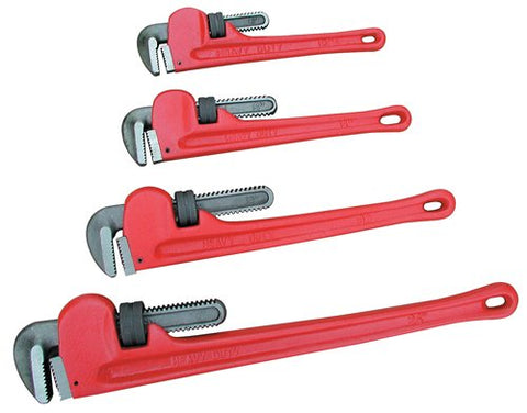 ATD Tools 625 4-Piece Pipe Wrench Set