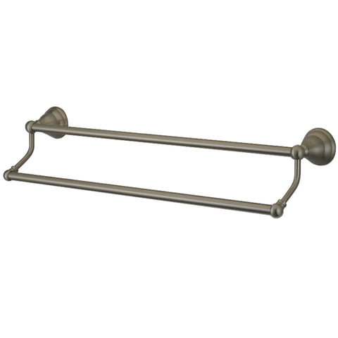 Kingston Brass BA5563SN Royale Dual -Towel Bar, 24-Inch, Brushed Nickel