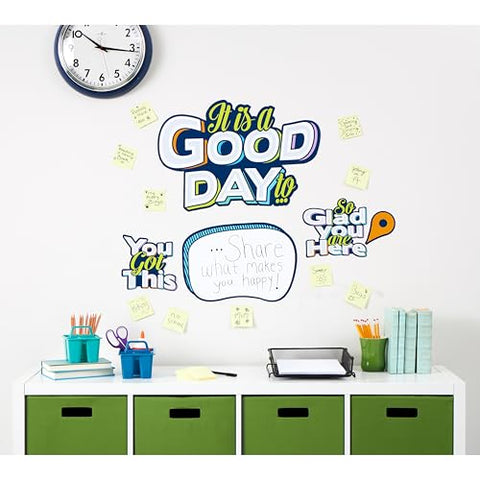 Eureka 661003 Would You Rather Interactive Mini Bulletin Board Set with Dry Erase Headliners, Multicolor, 12 Pieces