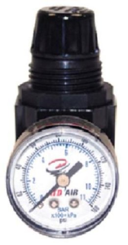 ATD Tools 7841 1/4" NPT Mini Air Regulator with Gauge