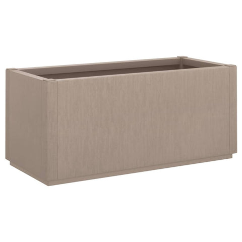 vidaXL Modern Outdoor Flower Box, Contemporary Gardening Planter, Decorative, Horticultural Display for Gardens