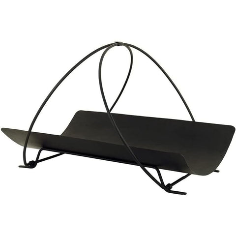 Oakestry Petite Panier Log Carrier and Holder for Stove & Fireplace Durable Firewood Basket Stylish Fireplace Accessory for Easy Wood Transport Perfect for Home and Outdoor Use
