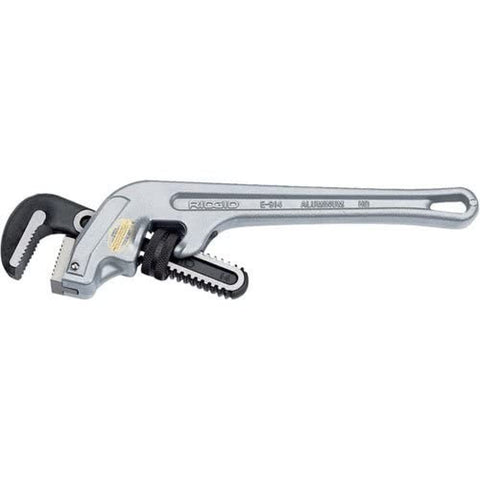 End Pipe Wrench, Aluminum, 18 in. L