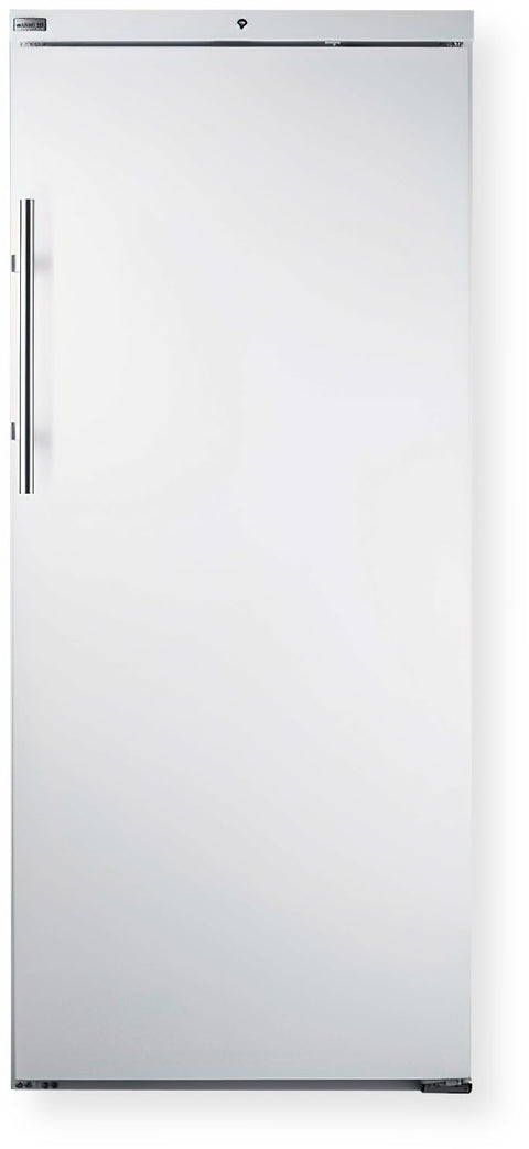 Accucold UFM19W Upright General Purpose Medical Freezer; Designed for the Storage of Samples, and Other Laboratory and Clinical Materials; 18.3 cu.ft Capacity; Manual Defrost; Dial Thermostat