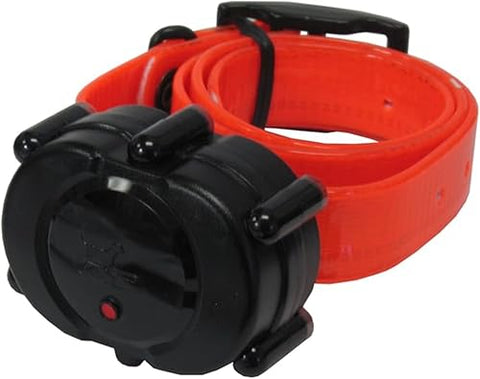 DT SYSTEMS Micro iDT Additional Collar for DT Systems Micro iDT Plus Dog Training System, 6-22" Adjustable Replacement Add-On E-Collar - Orange