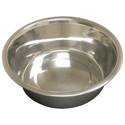 QT Dog - Standard Stainless Steel Food Bowl - 1 Pt