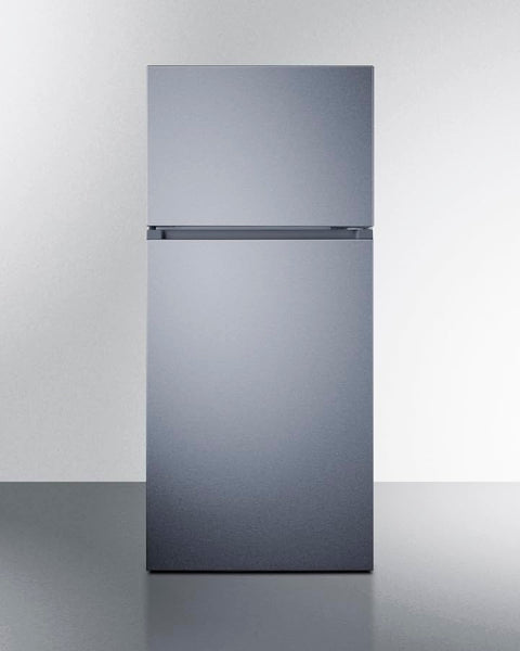 Summit 30” Top Mount Refrigerator - Freezer, 18 cu.ft. Capacity, ENERGY STAR, Stainless steel - FF18SS