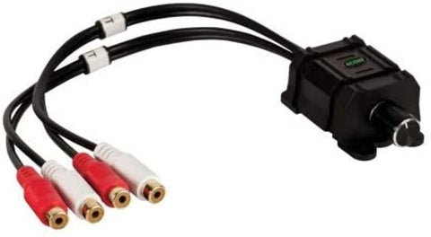 Metra Axxess Integrate RCA Level Controller, Audio Installation Adapter, RCA Connector, Black, 7.9 x 4 x 1.3 Inches, 0.16 Pounds