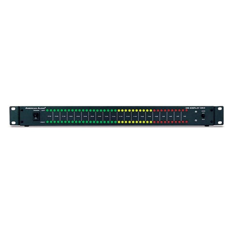 Display MKII 9 in. Metal Rack Mountable LED DB Level Display