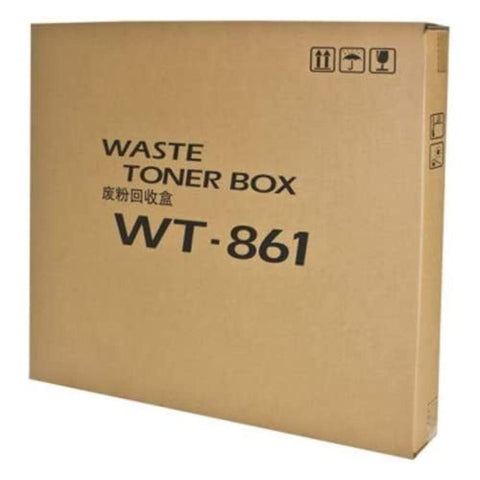 Kyocera Waste Toner Container, 500000 Yield, WT-861 (1902K90UN0)