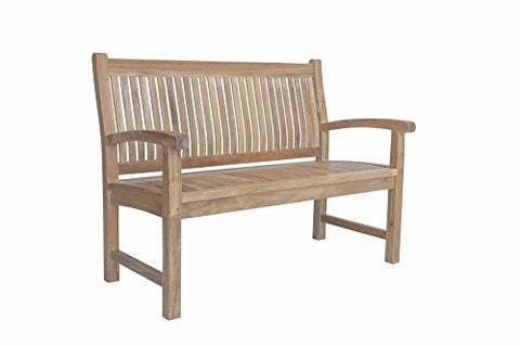 Anderson Teak BH-002 - No Cushion Sahara 2-Seater Bench