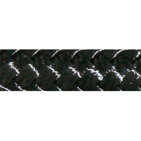 Sea-Dog 302110025BK-1 Double Braided Nylon Dock Line, 3/8" x 25' / Black