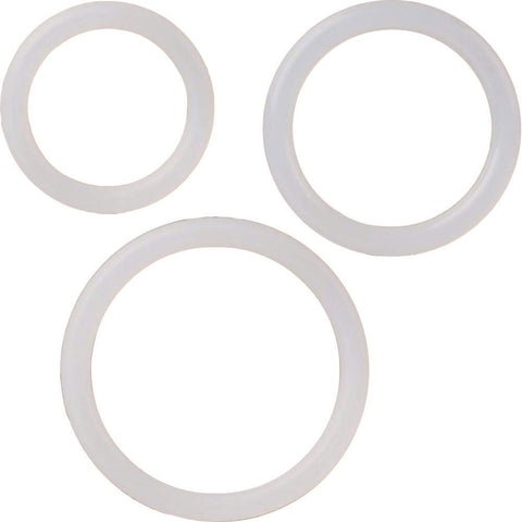 Silicone Support Rings, Clear