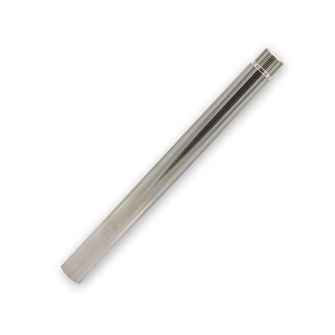 Shakespeare 4700-1 12 inch Mast Extension Stainless Steel 1 inch 14 Thread