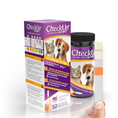 CheckUp P-Pole - Dog Urine Collection Pack - Telescopic Pole, Cups, Pipettes & Vials - A New Innovative, Do It Yourself Approach to Collect Your Dogs Urine at Home and Have it Ready for Testing