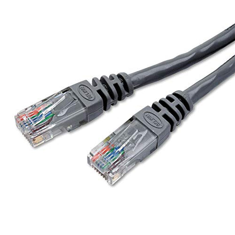 CAT5e Molded Patch Cable 25 ft Gray