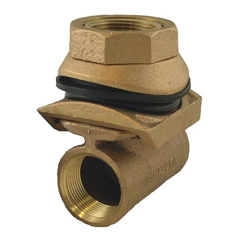 Campbell Red Brass Pitless Adapter 1 in. x 4 in. L