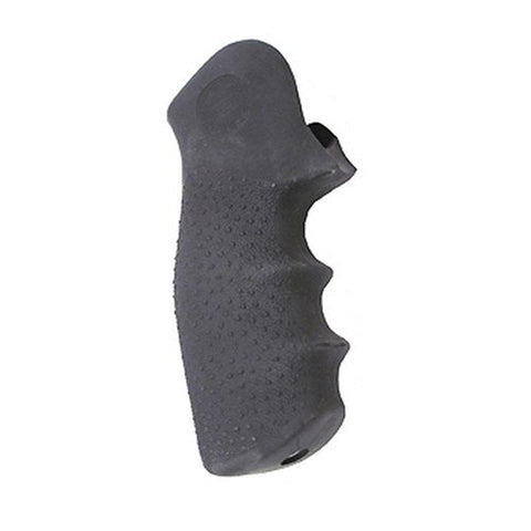 Hogue Rubber Monogrip for S&W N Frame, Round Butt Revolver Grip, Black - 25000