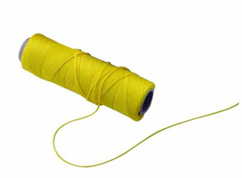 Bon 11-134 No.18 Braided Nylon Line, 500-Feet, Yellow