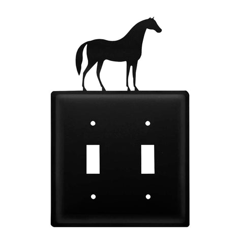 Horse - Double Switch Cover