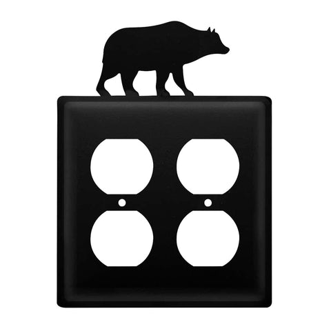 Bear - Double Outlet Cover