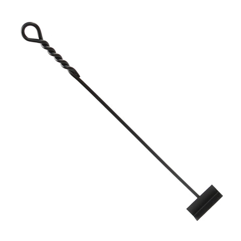 MinuMinuteman International Rope Handle Single Hoe Fireplace Tool, Standard 28-in, Blackteman International WR-02H Rope Handle Single Hoe Fireplace Tool, Standard 28-in, Black