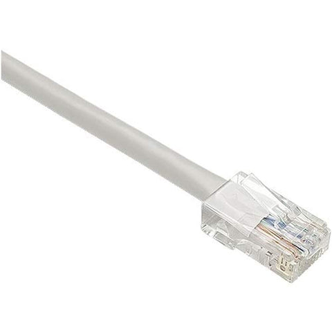 3ft Gray Cat5e Patch Cable, Utp, No Boots