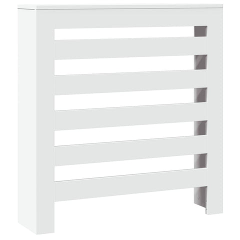 vidaXL Radiator Cover White 30.7x7.9x32.3 Engineered Wood