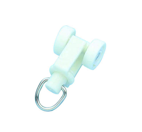 Koala Superstore 30 Pieces Window Curtain Track Gliders Track Rail Slide Wheels Rollers (H1)
