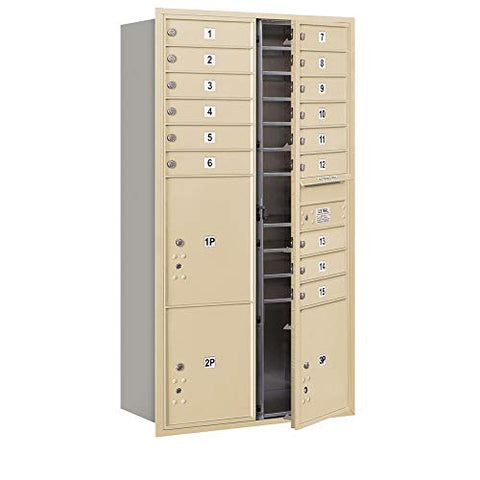 SALSBURY INDUSTRIES 3716D-15SFU 4C Mailbox