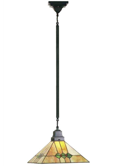 Meyda Tiffany 49115 One Light Pendant, 13 sq. in