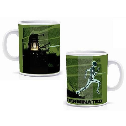 Doctor Who Dalek Skeleton Heat Sensitive Coffee Mug