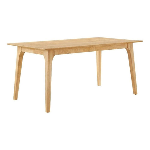 Modway EEI-6017-OAK-OAK Juxtapose 63” Rectangle Dining Table, Oak Oak