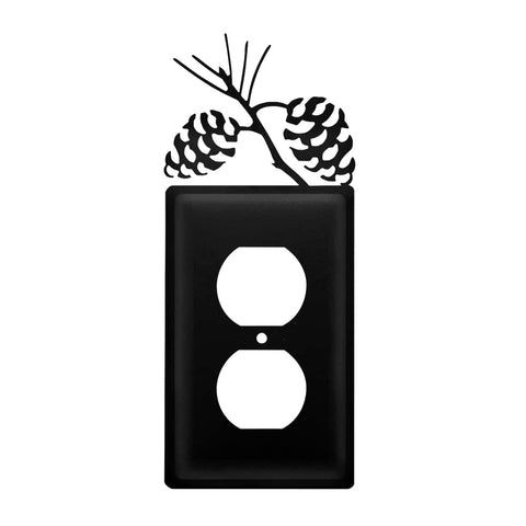 Pinecone - Single Outlet Cover