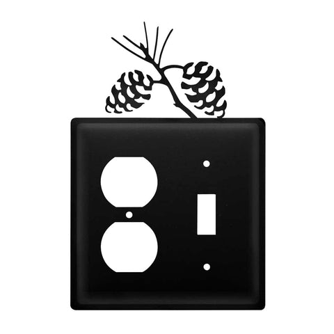 Pinecone - Single Outlet and Switch Cover
