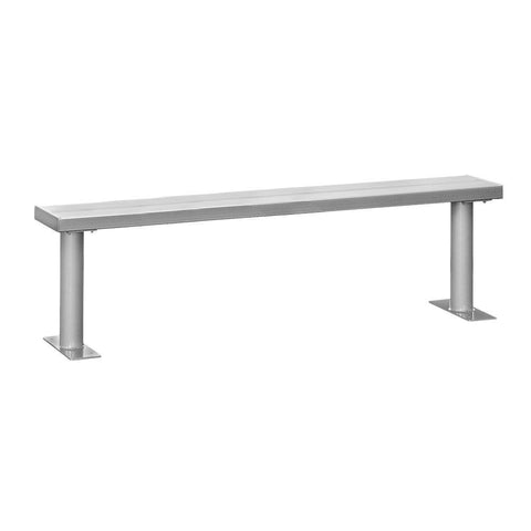 Aluminum Locker Bench - 36 Inches Wide