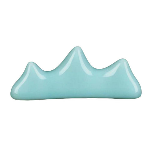 Ceramic Writing Brush Holder Chinese Brush Rack Brush Mountain Rack Celadon