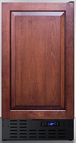 Summit 18" Ice Maker, Drain Free, 8 lb. Production Capacity, ADA Compliant, Panel Ready*- BIM18IFADA (*Panels not Included)