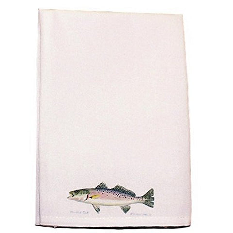 Betsy Drake GT023 Speckled Trout Guest Towel