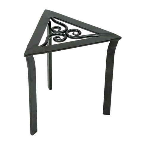 Achla Designs Triangular Wrought Iron Trivet Plant Stand