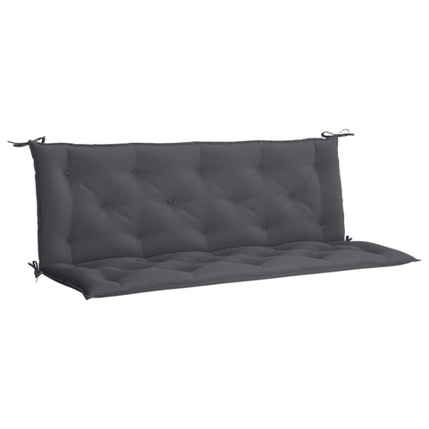 vidaXL Garden Bench Cushion in Anthracite (Set of 2)