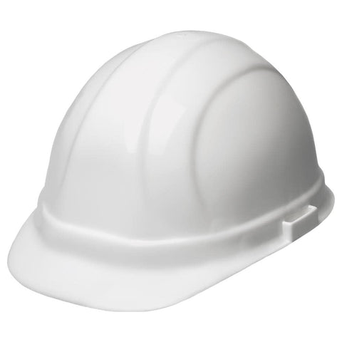 Bon Tool ERB 19951 Omega II Cap Style Hard Hat with Ratchet Adjustment, White,Standard