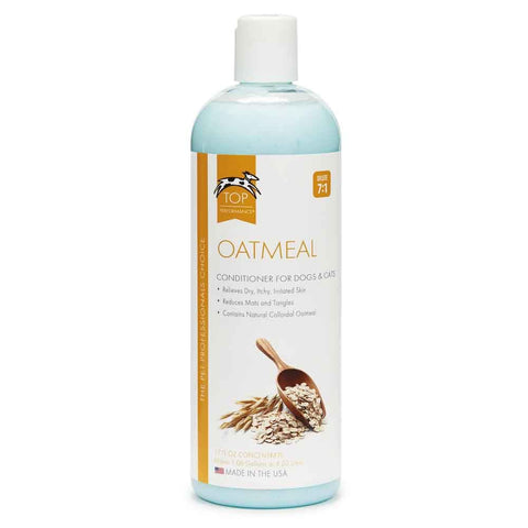 TOP PERFORMANCE Oatmeal Pet Conditioner - Moisturizing Conditioner For Any Cat or Dog | Colloidal Oatmeal A Centuries Old Remedy That Restores Moisture Providing Relief From Dry, Flaky, & Itchy Skin