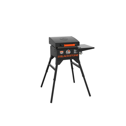 Blackstone On The Go Griddle with Side Shelf, Hood & Leg Stand - Heavy Duty Flat Top Griddle Grill Station for Kitchen, Camping, Camp, Outdoor, Tailgating - 1939