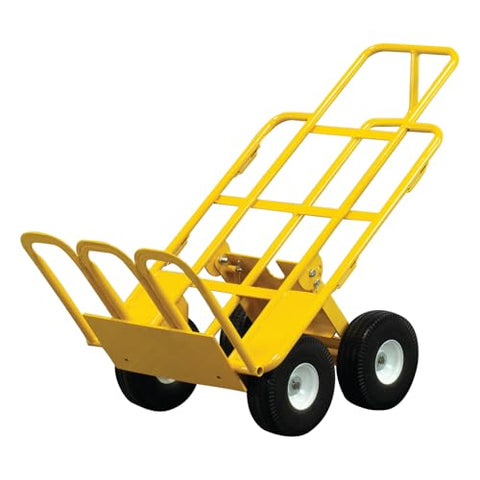 All-Terrain Hand CART 4 Wheel with 750 lb Ccapacity and 10 inch Airless Wheels
