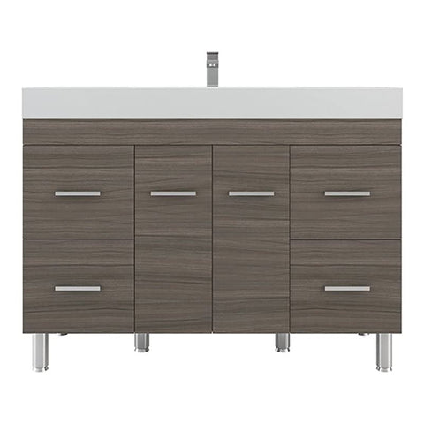Ripley 48 inch Gray Vanity with Sink