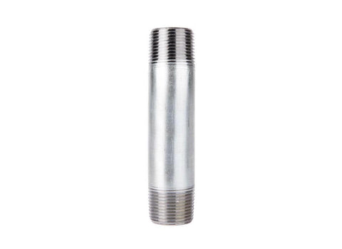 LDR Industries Nipple Finish: Galvanized Steel, Size: 5.5" H x 1.25" W