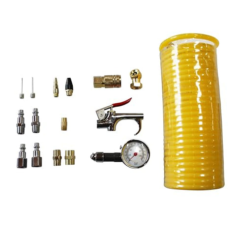 California Air Tools 376 Air Tool Accessory Kit, 16-Piece